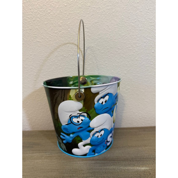 Smurfs 2025 AMC Exclusive Popcorn Bucket Tin Smurfette - Picture 7 of 12